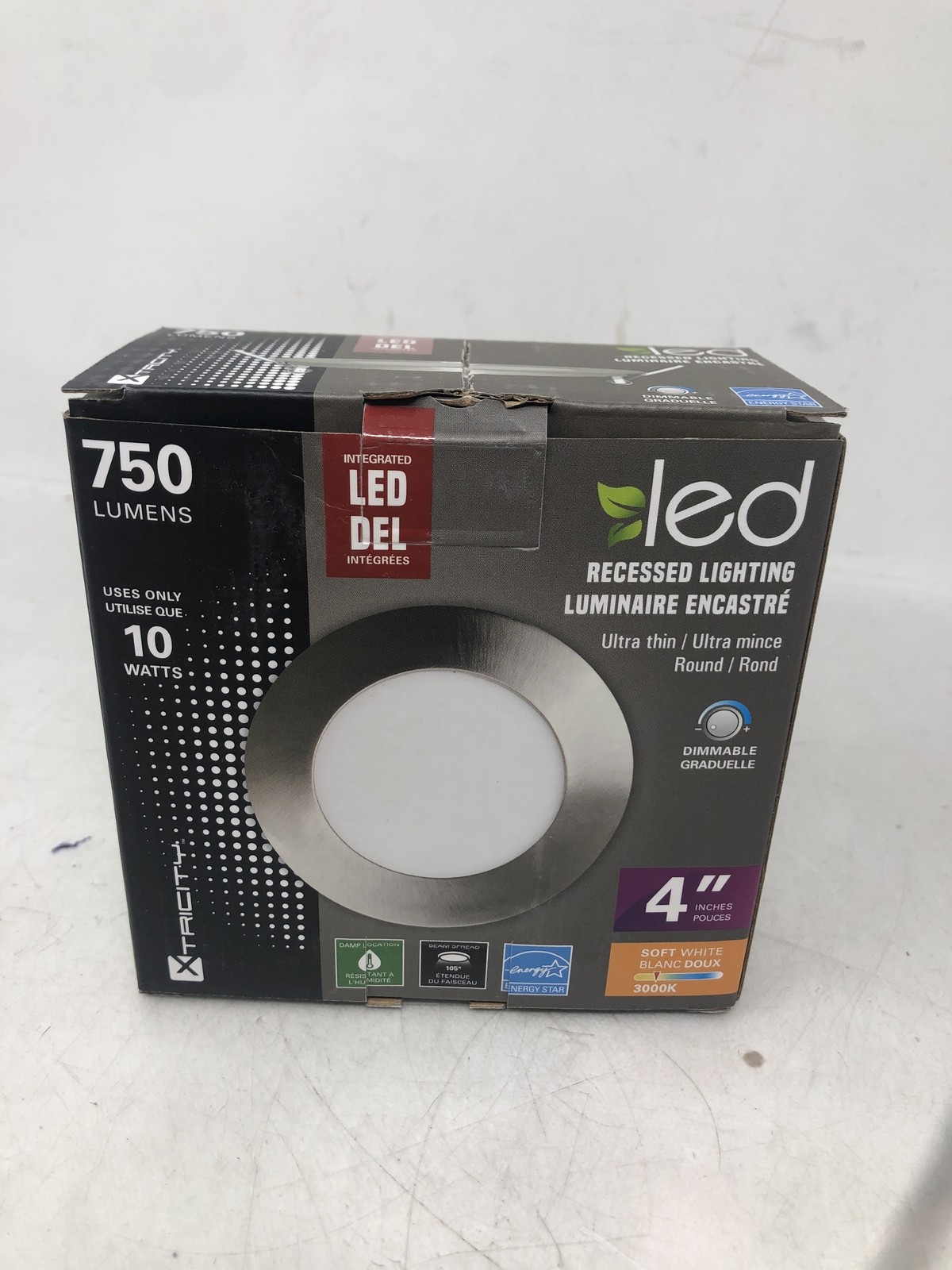 XTRICITY Led 750 Lumens 10 Watts 4 " Receessed Lighting Qty:1 gallery