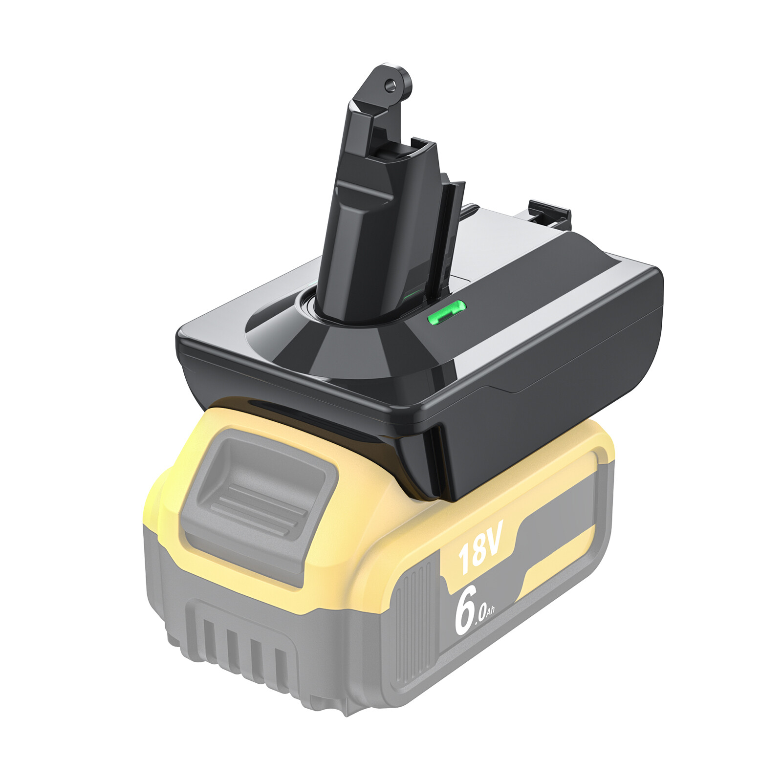 For Dyson V6 Battery Adapter For Dewalt 20V Battery DC59 DC61 DC62 SV04 SV09 NEW gallery