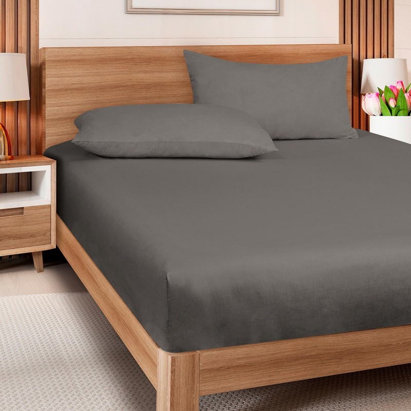 300 Thread Count 100% Long Staple Combed Cotton Fitted Sheet Queen - Super So... gallery