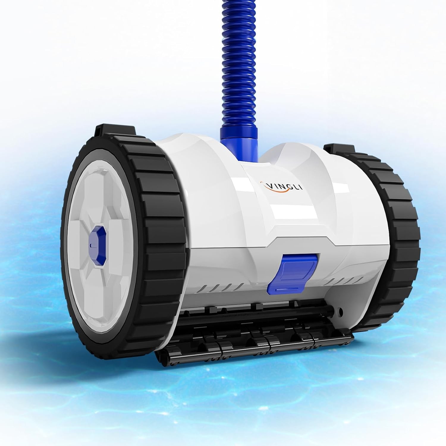 Automatic Suction-Side Pool Vacuum Cleaner, Wall-Climbing for Inground Pools gallery