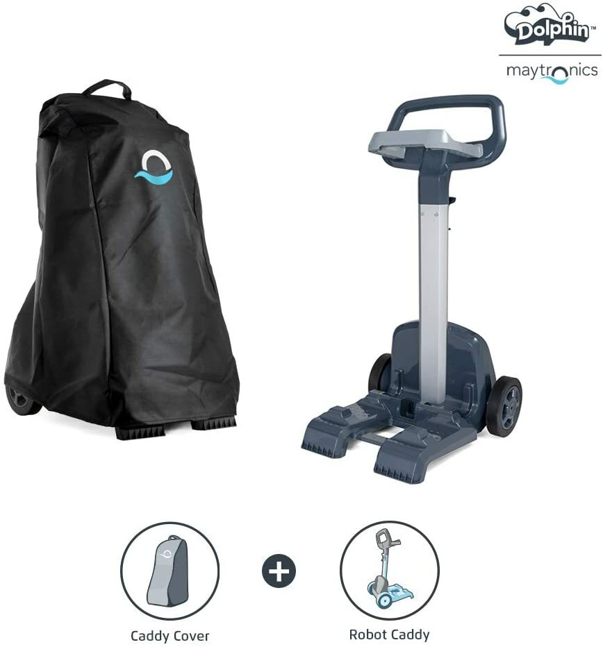 DOLPHIN Robotic Pool Vacuum Cleaner Universal Caddy and Premium Caddy Cover gallery