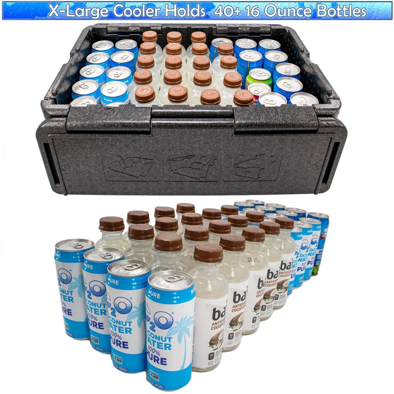Cooling Chilling Collapsible Cooler Chest Box Insulated Foldable Portable XLarge gallery