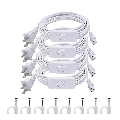 UL-LP Certification 18AWG T5 T8 LED Wire Connector Power Cord LED Tube Power ... gallery