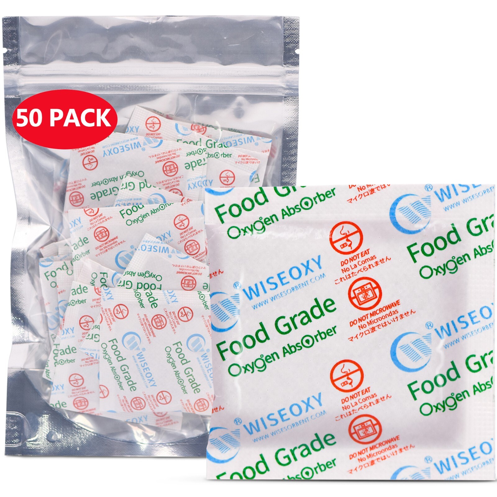 300cc Oxygen Absorbers for Long Term Food Storage Mylar Bags Dryers O2 Absorbers gallery
