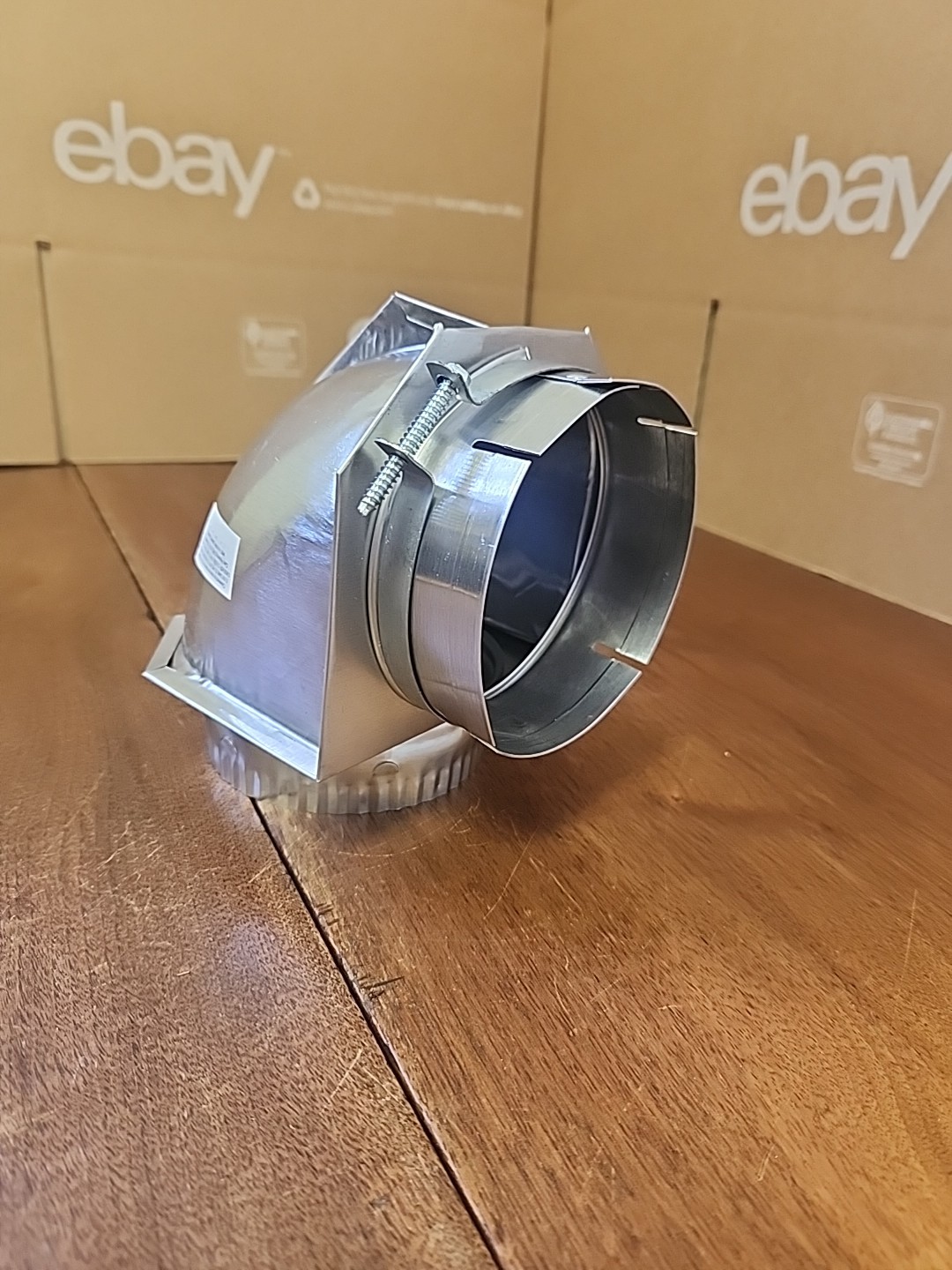 Universal 90° Elbow Vent Connector for Dryers. [SU-31] gallery