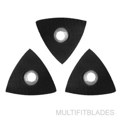 3 x Oscillating Tool Triangular Sanding Pads – Rockwell Sonicrafter Old Original