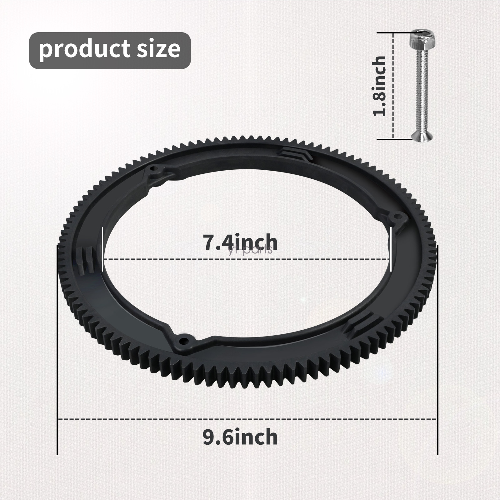 499612 Ring Gear For Briggs & Stratton Fits Small Mower Engines gallery