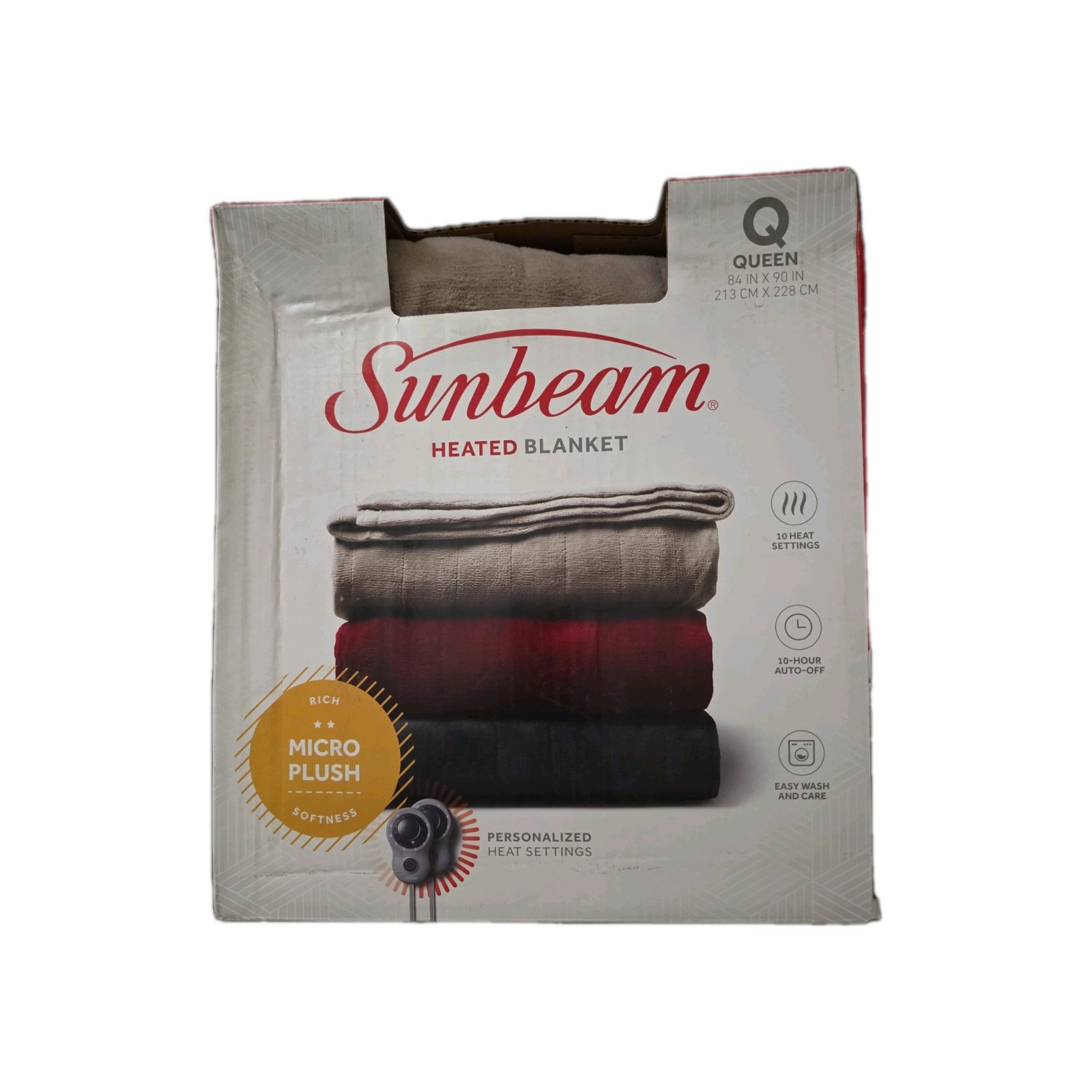 Sunbeam Heated Queen Size Blanket gallery
