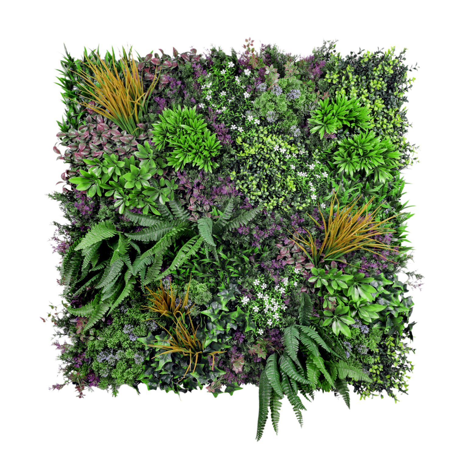 Patio 40x40" Artificial Grass Panels Faux Greenery Grass Hedge Plant Wall Dacor gallery