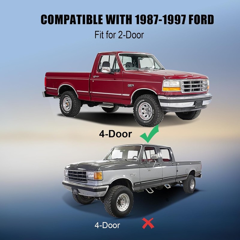 Window Molding Sweep Felt Trim Seal for 1987-1997 Ford F150 F250 F350 Bronco,Fro gallery