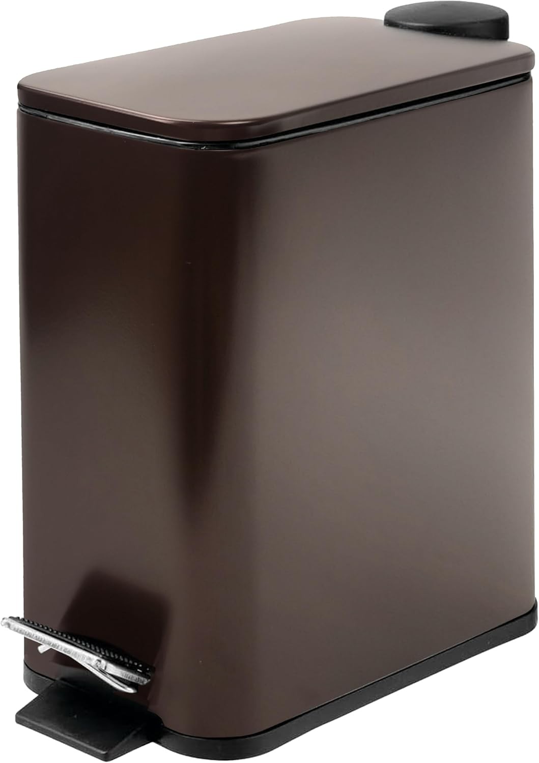 Stainless Steel Small Trash Can with Lid & Step Pedal - 5 Liters/1.3 Gallon Soft gallery