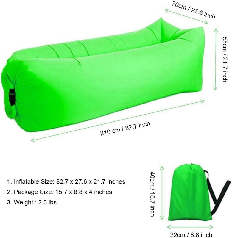 Lightweight Inflatable Sofa Bed for Adults, Water Resistant and Easy to Inflate gallery