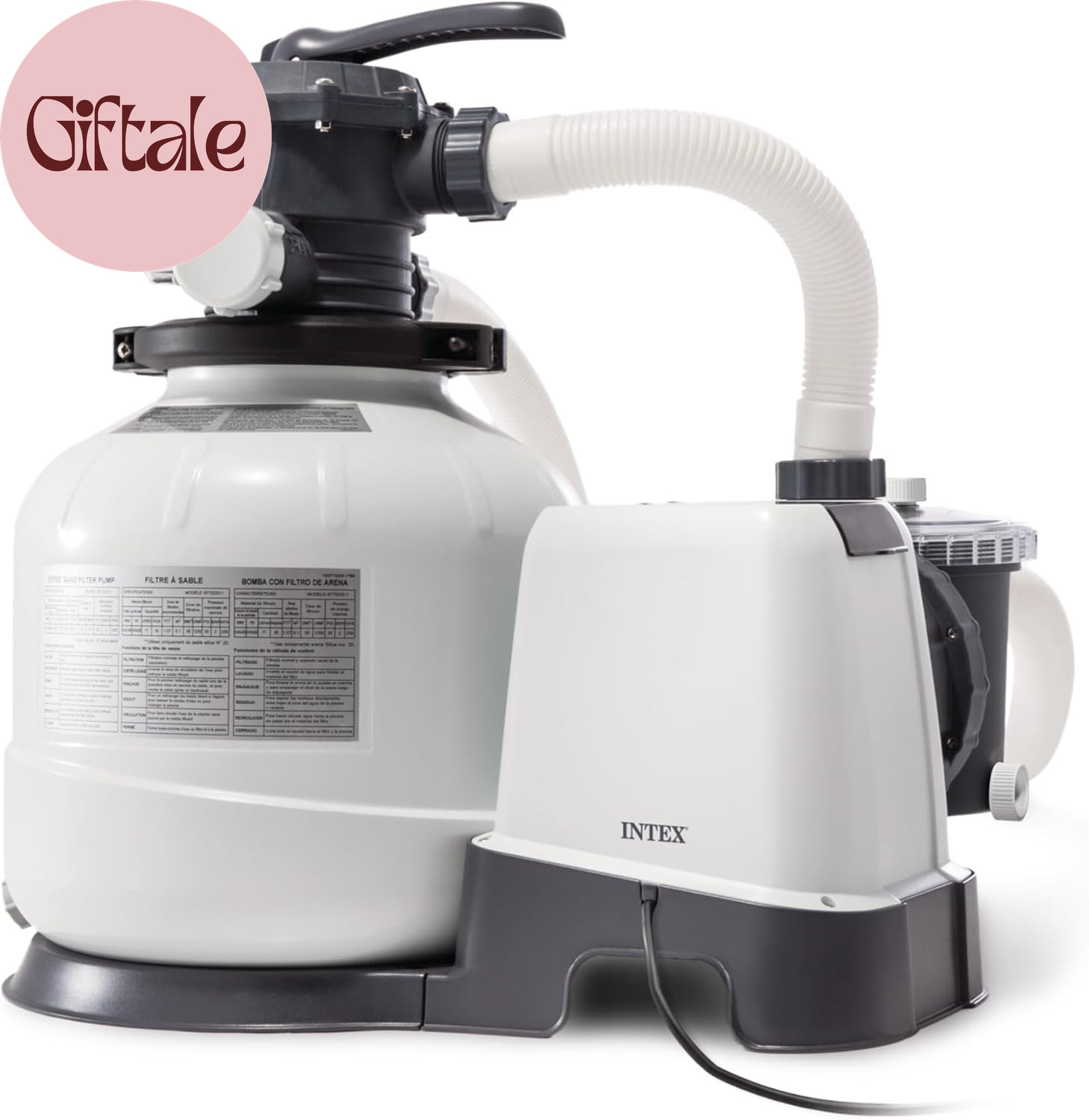 INTEX 2,800 GPH Krystal Clear Sand Filter Pump for above Ground Pools, Swimming gallery