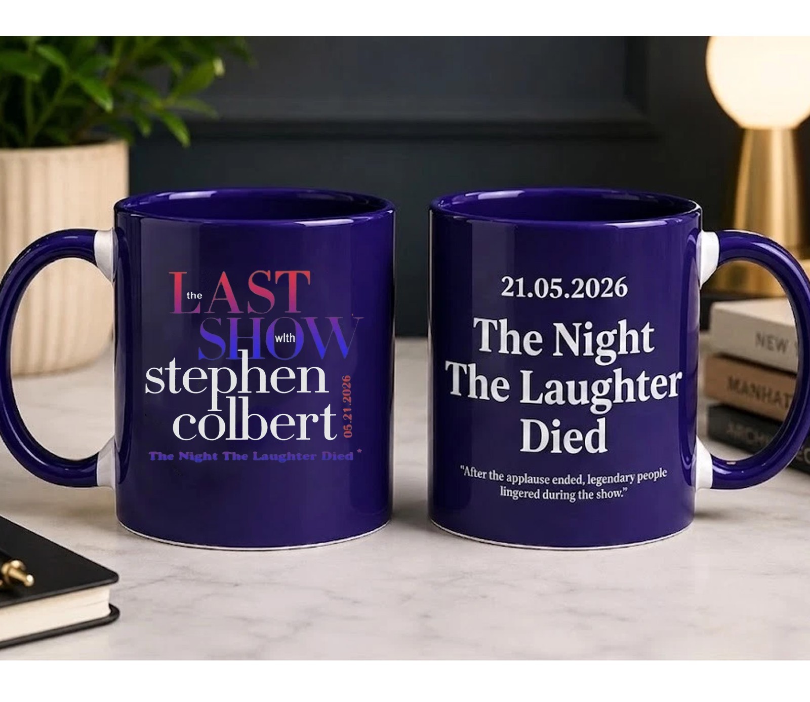 The Late Show with Stephen Colbert 2026 Coffee Mug gallery