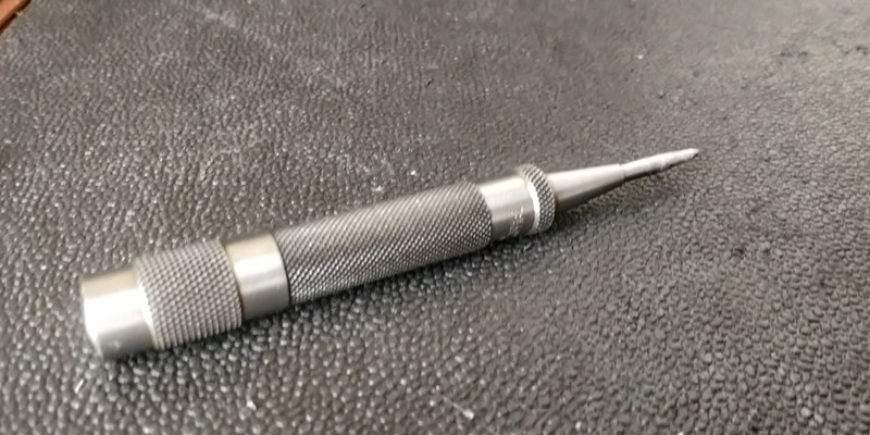 STARRETT 5" AUTOMATIC CENTER PUNCH # 18A - Made In USA 🇺🇸 gallery