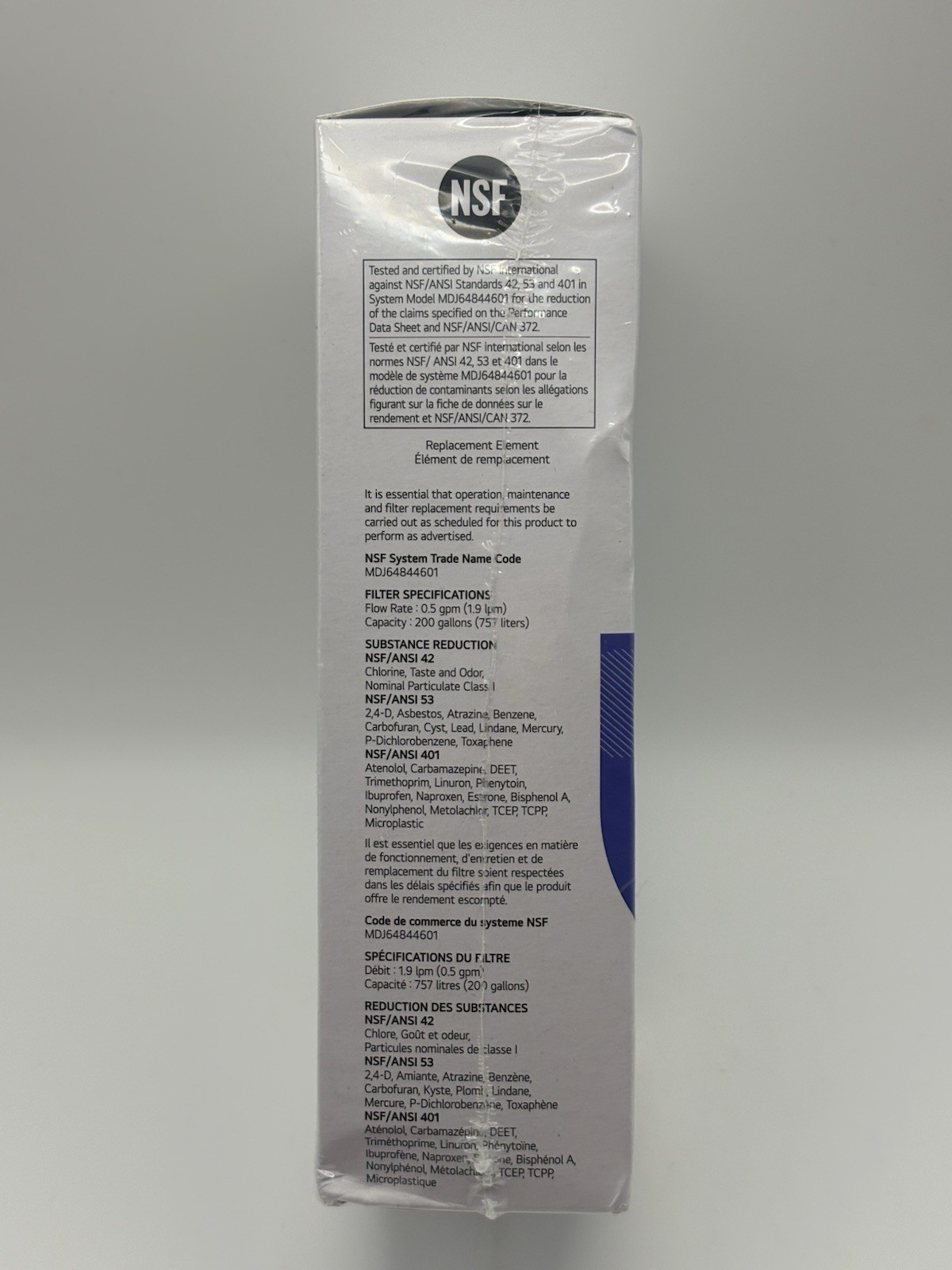 LG LT1000P2 6-Month / 200 Gallon Refrigerator Replacement Water Filter 2 Pack gallery