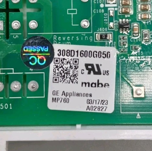 OEM GE Dryer Control Board 308D1600G050 1-Year Warranty Free Same Day Shipping gallery
