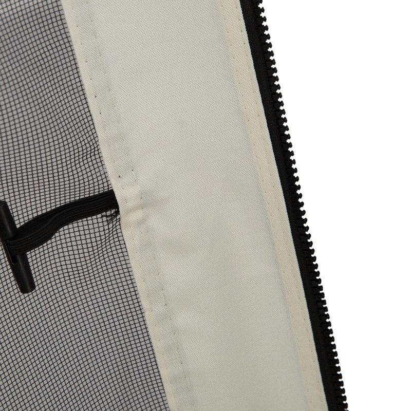 13x13ft Gazebo Sidewall Replacement Netting, Universal Size, Zippered with Rings gallery