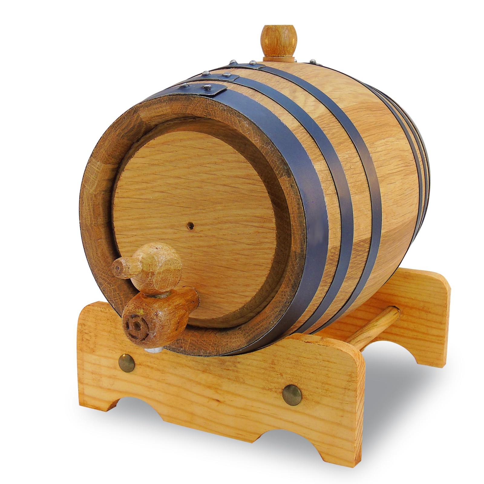 Red Head Barrels - 2 L Premium Distillery-Grade Oak 2 Liter, Brown, black gallery