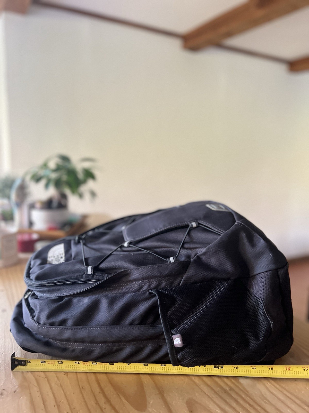 the north face jester black backpack 5