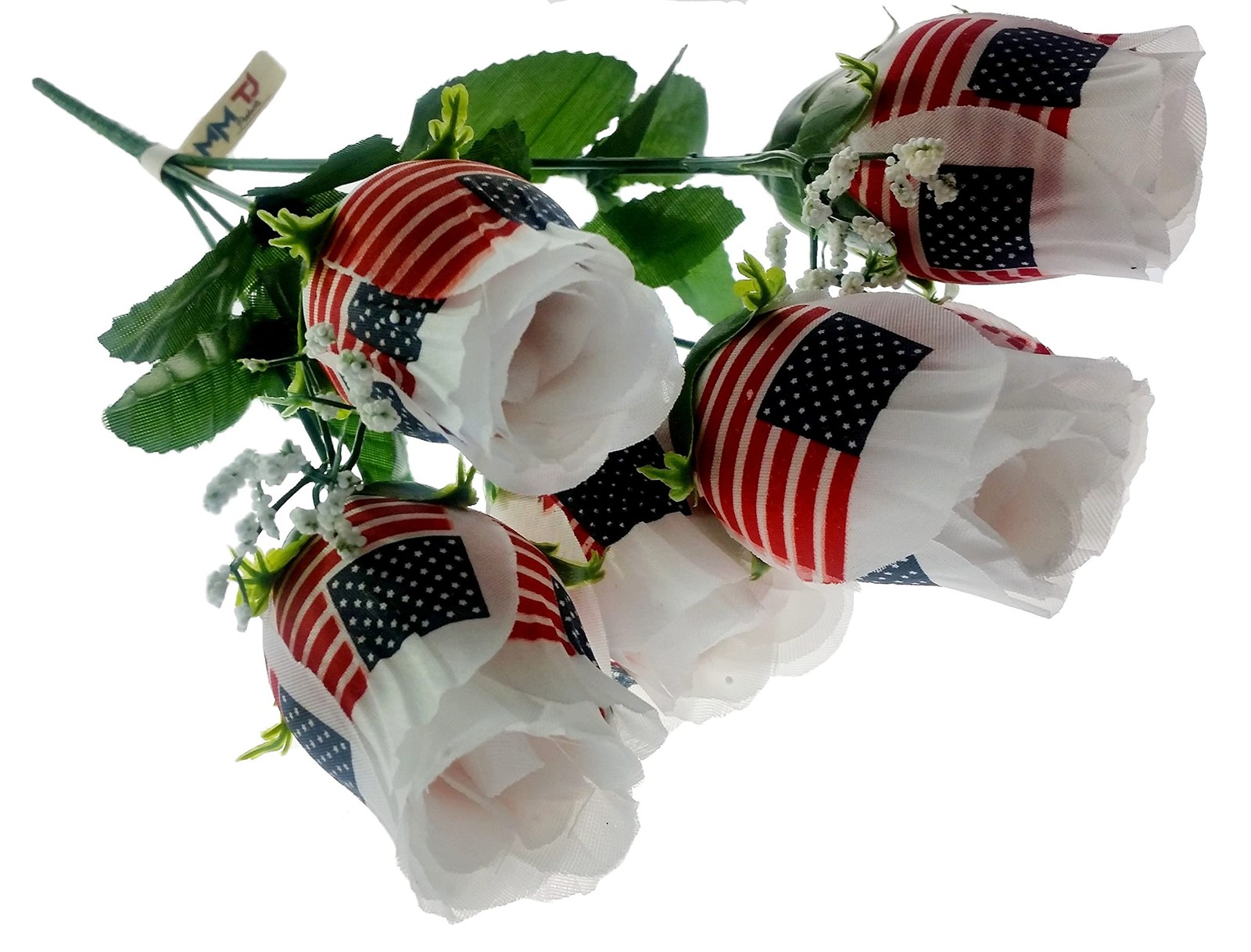 Patriotic Flowers, US Flag, Memorial Day, 4th of July Decor America Veterans ... gallery