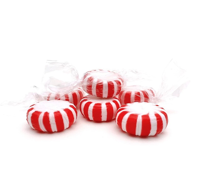 Peppermint Starlight Mints Hard Candy Bulk Pack 2 Pounds About 180 Count gallery