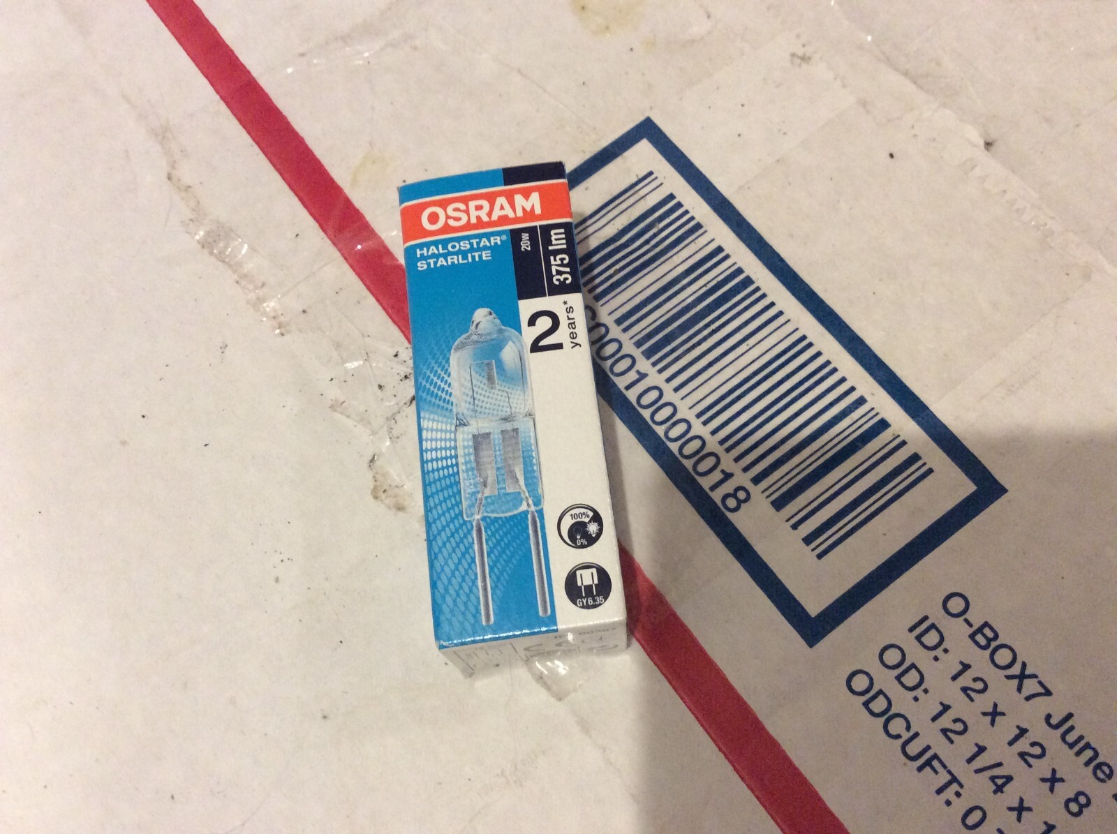 Osram BULB FOR MARCO CP600, ME6025, NITELIGHTER 10001, 20001 MA-6025 20W 12V gallery