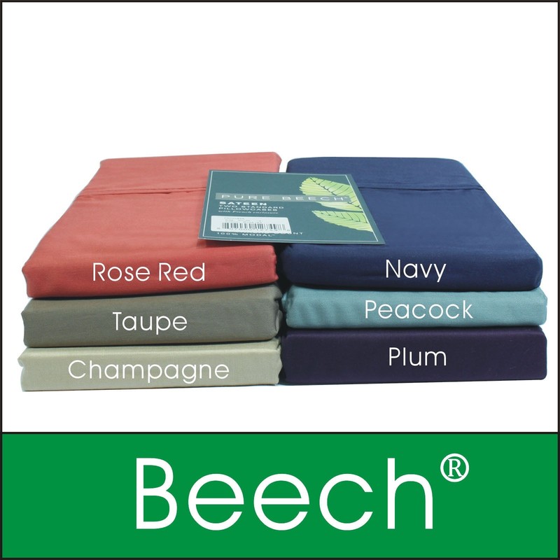 Highest Quality Pillowcase Set (2-Piece) Top Brand Pure Beech 100% Modal Sateen gallery