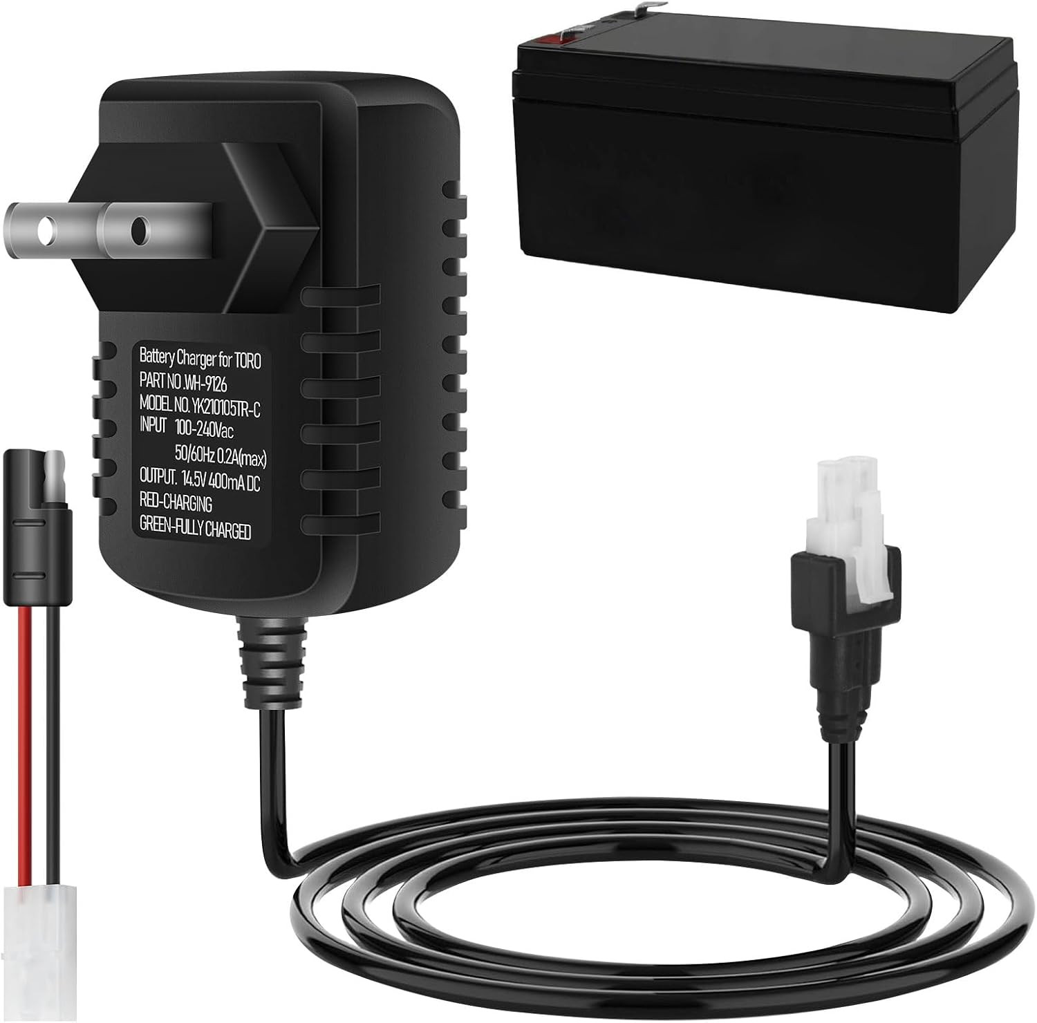 136-9126 Battery Charger - by , Compatible with Toro 22" Lawn Mower Battery Char gallery