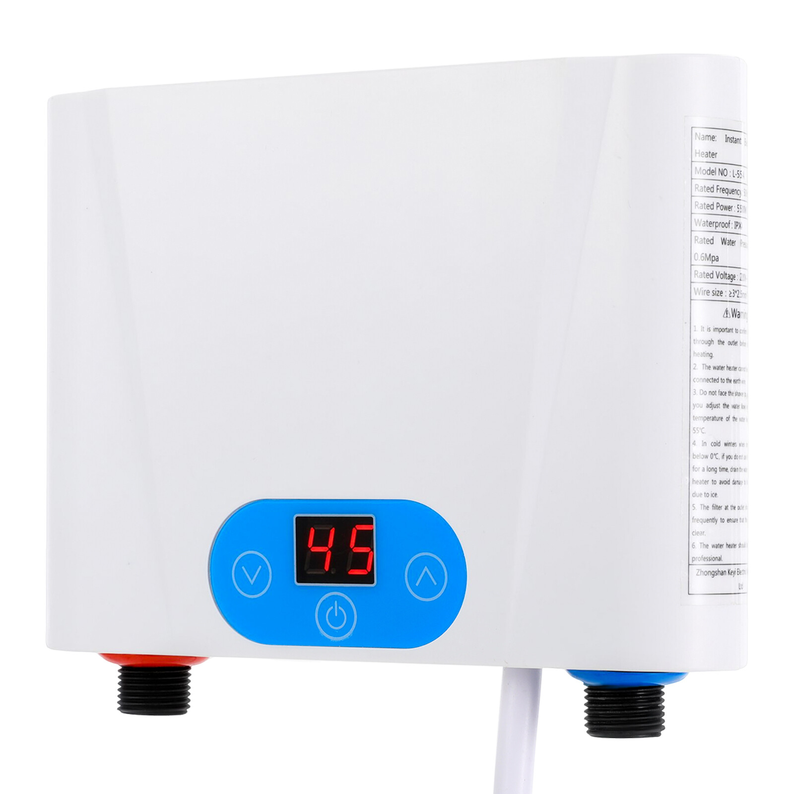 220V Electric Tankless Instant Hot Water Heater Under Sink Tankless Water Heater gallery