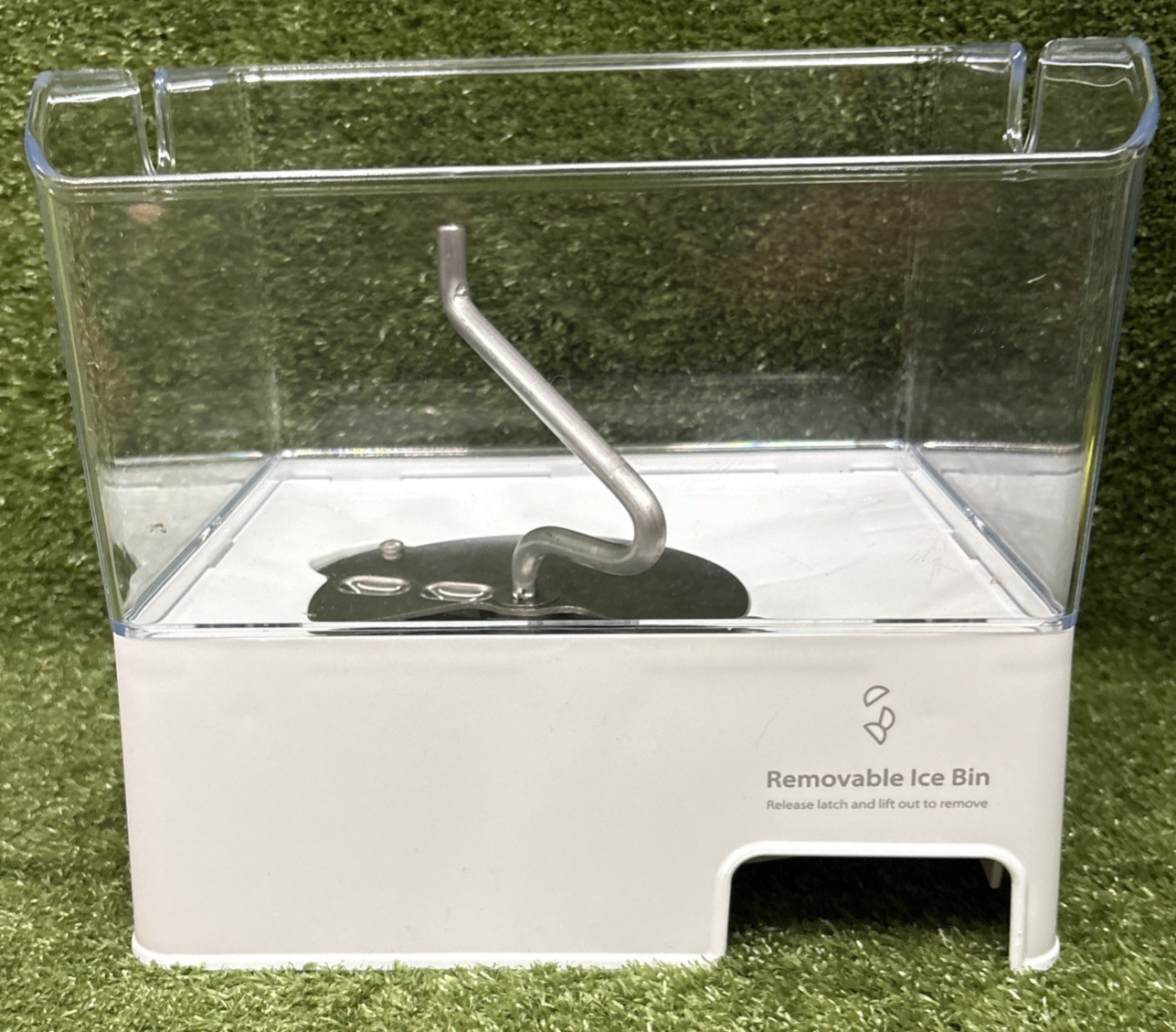 W10347093 Refrigerator Container Ice Bucket Bin for Whirlpool Ice Maker Assembly gallery