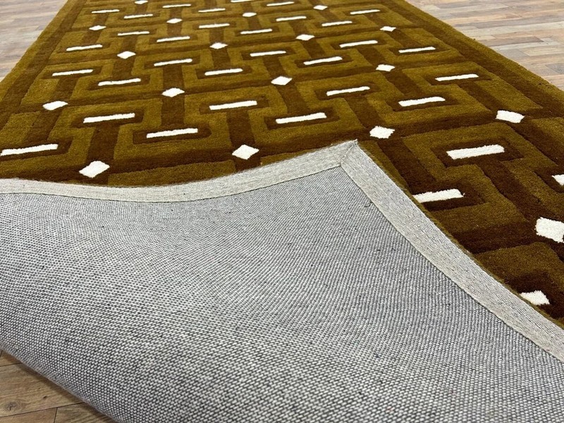 Runner Handmade Tufted 100% Nz Wool Modern Design Area Rug 2x6, 2x8, 2x20, 3x30 gallery
