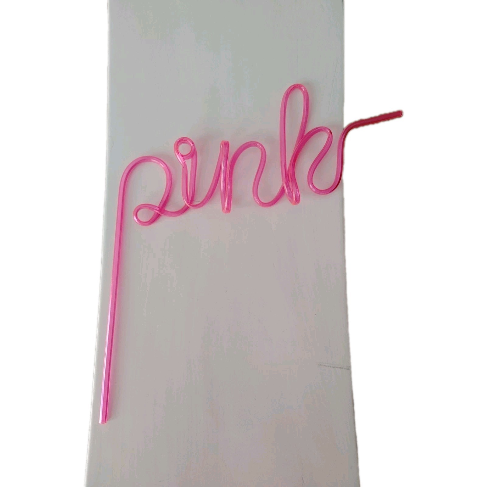 Victorias Secret PINK Stylized Sippy Straw Extremely Rare Not Available 2 Public gallery
