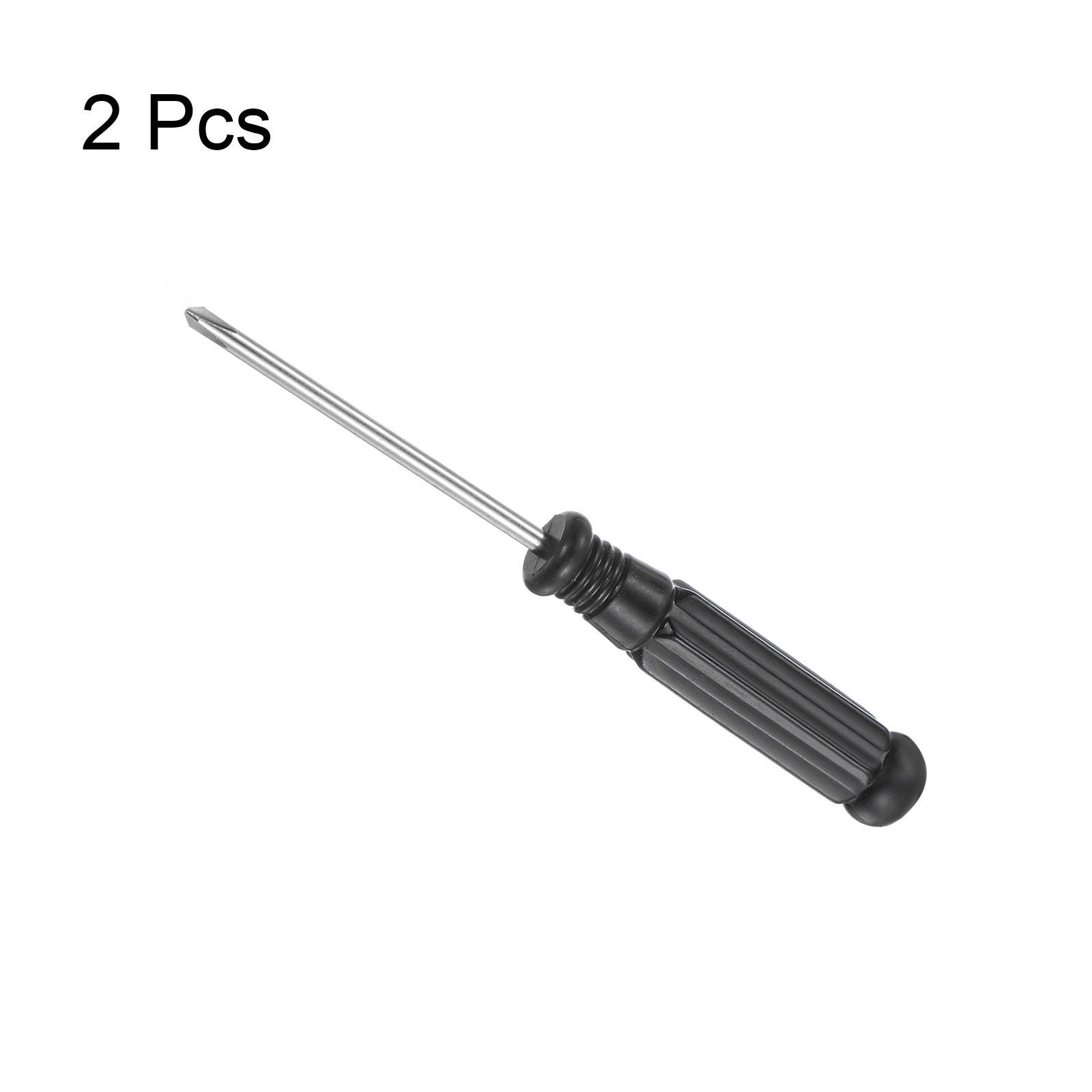 2.5mm Mini Phillips Screwdriver with Black Handle for Small Appliances, 2 Pcs gallery