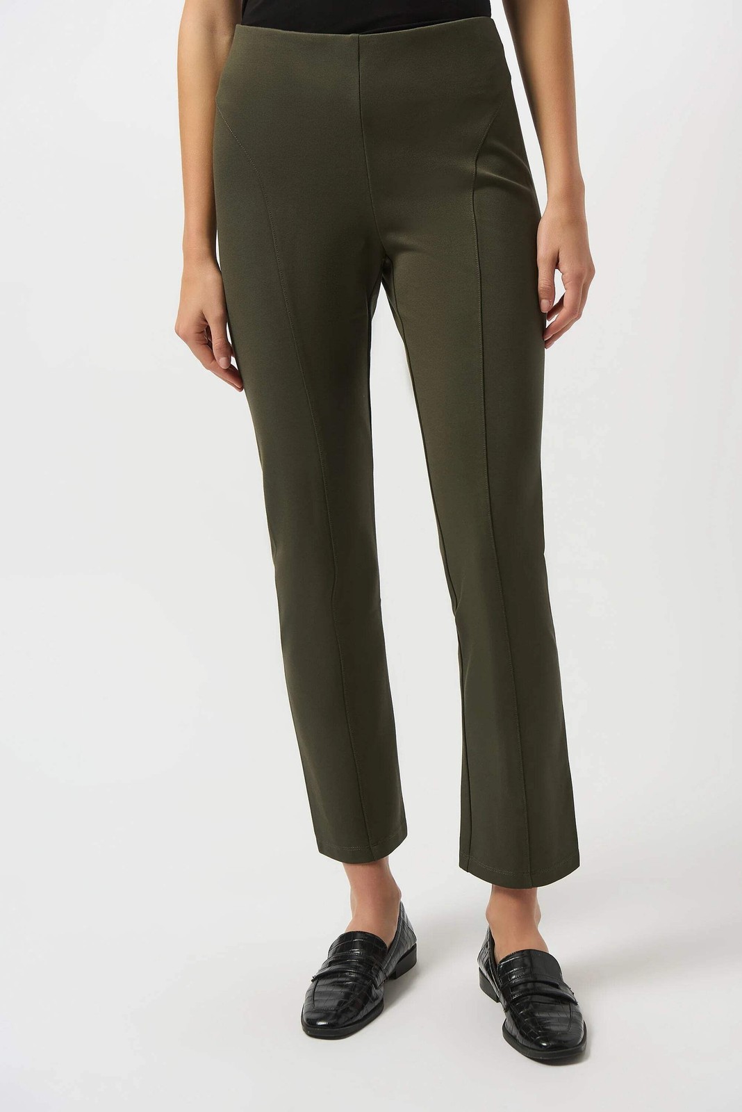 Joseph Ribkoff Back Slit Pull On Slim Ankle Pants 253920 gallery