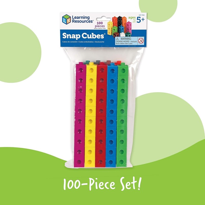 100 Snap Cubes for Kids: Interactive Building Blocks for Homeschool Learning gallery