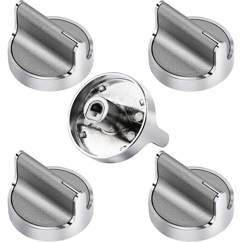 5-Pack W10594481 Range Knobs Replacement for Whirlpool WCG97US0DS00 US STOCK gallery