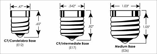 6 Pack -Large E26 Medium Base Silicone Dipped Country Light Bulbs, 7.5 Watt gallery