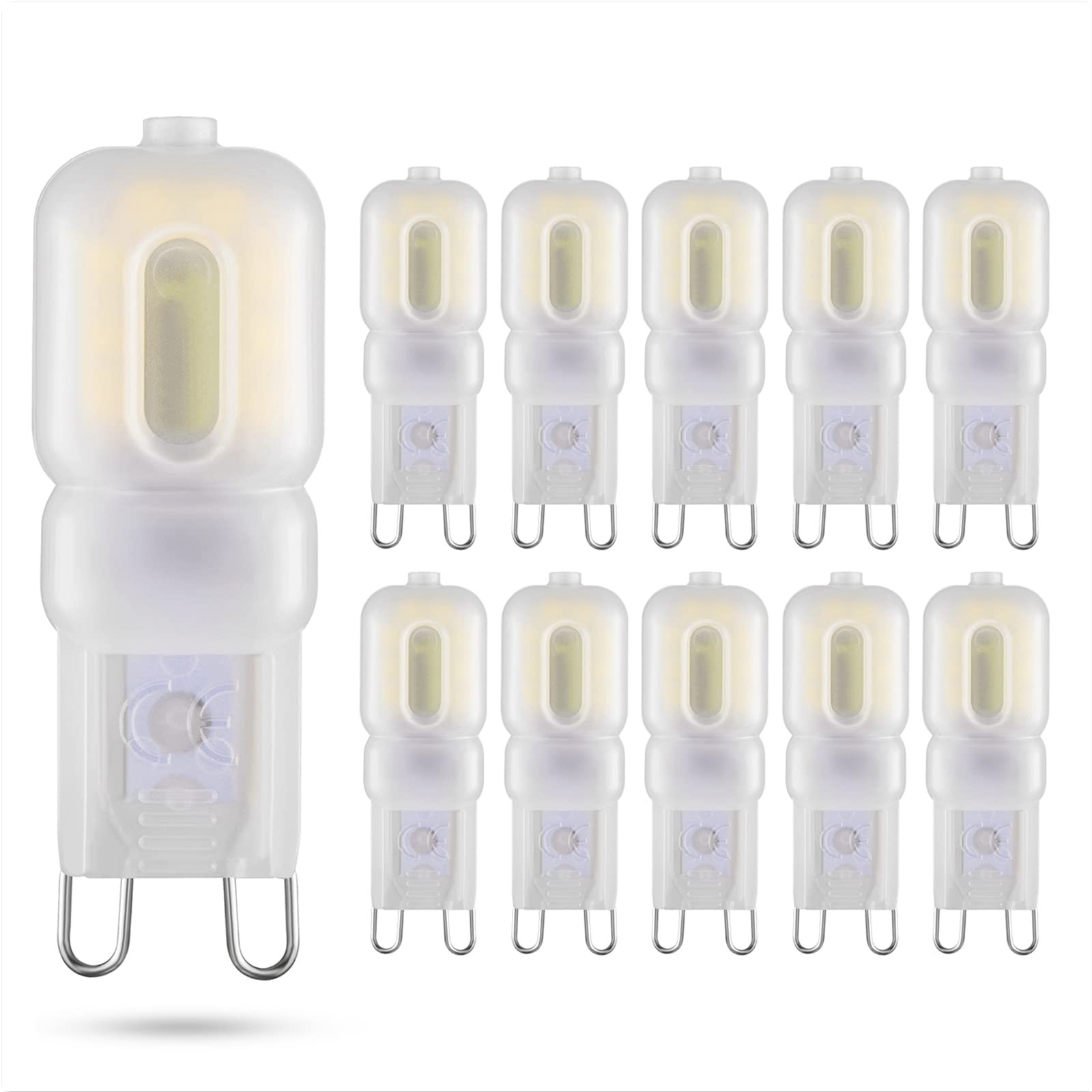 G9 LED Bulb 2W Equivalent to 20W Halogen lamp T4 G9 Natural White 4000K 120V ... gallery