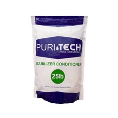 Puri Tech Pool 25lbs Stabilizer Conditioner Cyanuric Acid UV Protection Pool Spa