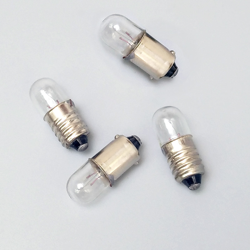 B9 E10 Screw/Bayonet Indicator Light Bulb Lamp 6.3/12/24/30/36/48V 1/1.5/2/3/5W gallery