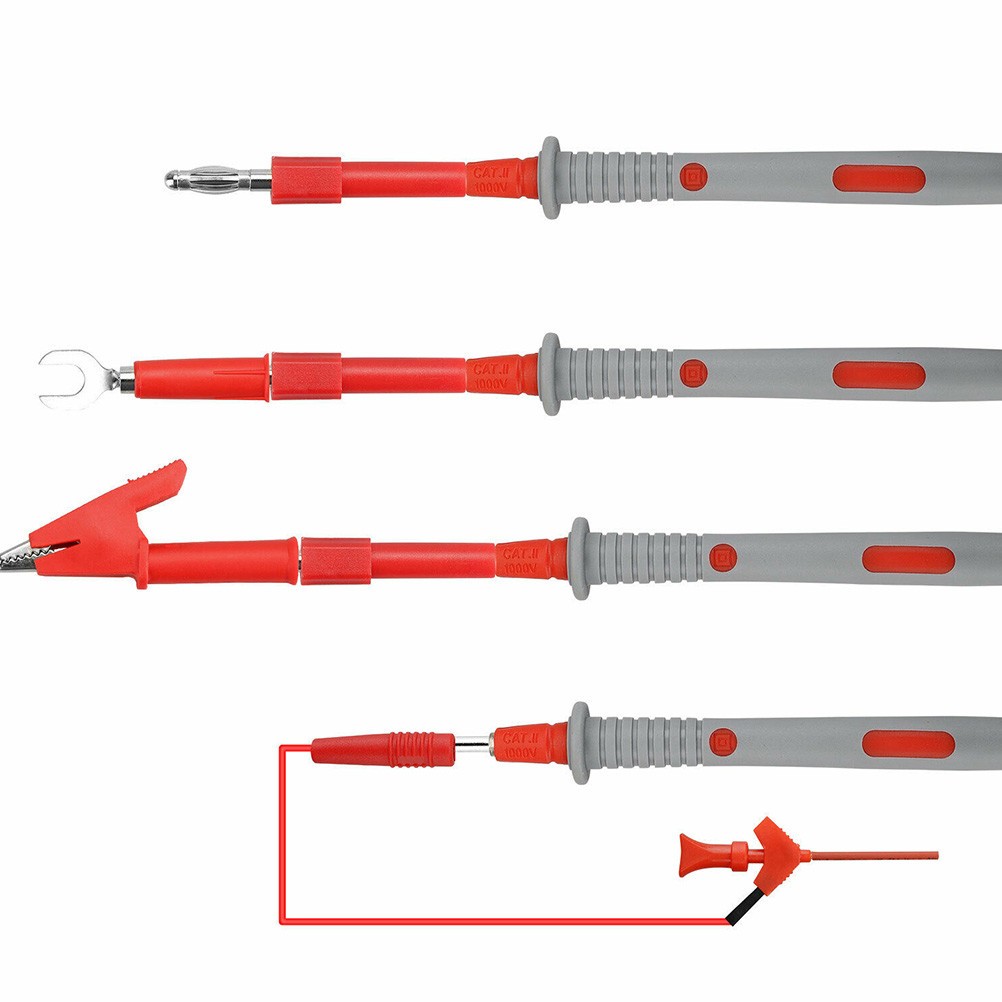 21 in 1 Multimeter Test Leads for Meter Electrical Clip Probes gallery