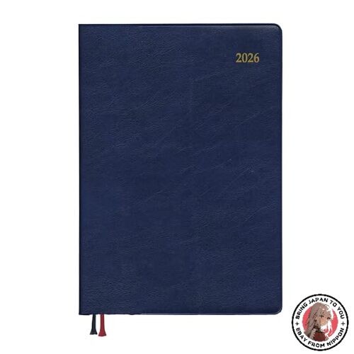 NEW Daigo 2026 Planner Appointment Weekly Vertical B6 Navy E2319 2025 Starts gallery