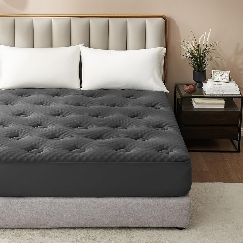 Short Queen Mattress Topper Memory Foam 60" x 75" Comfortable Sleep RV & Camper gallery