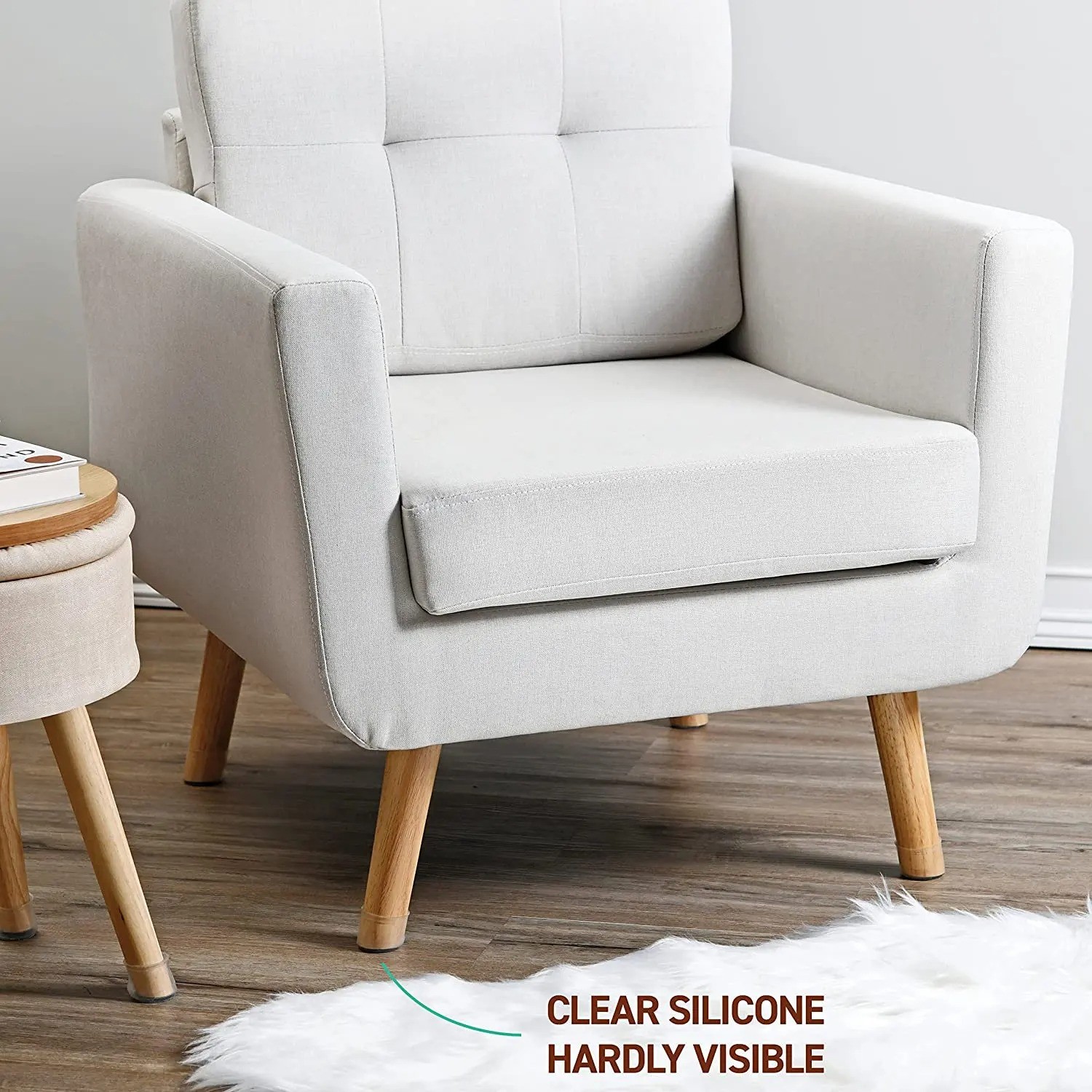 24pcs Silicone Chair Leg Floor Protectors Chair Caps Cover From Scratches &Noise gallery
