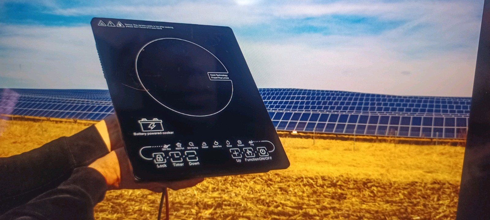 24v DC Induction Cooker/ RV /Off-grid Solar Applications 1000w Model DC-300 gallery