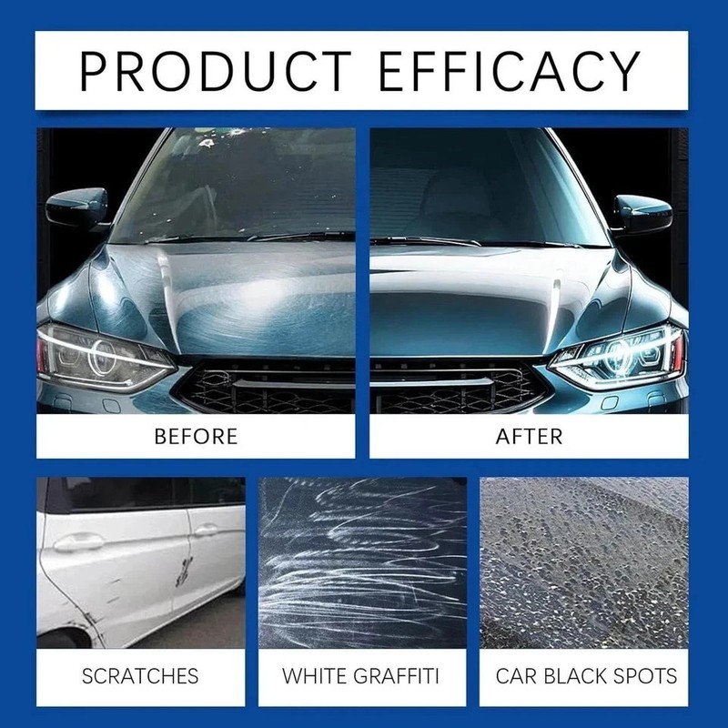 Quick Effect Car Coating Spray 2 Pack, Waterless Wash Polish, Paint Protection gallery