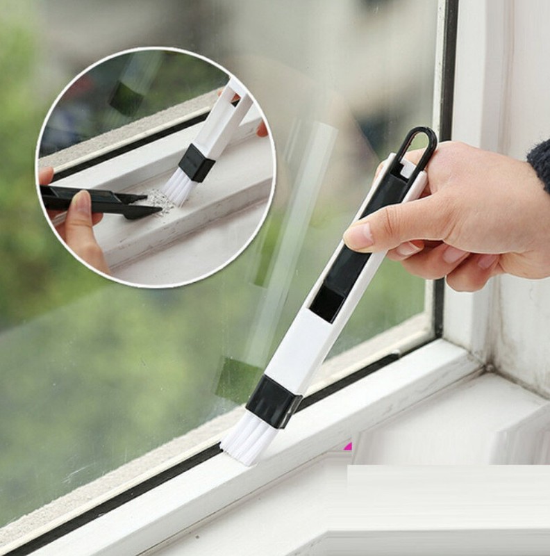 Multi-purpose Kitchen And Bathroom Doors And Windows Groove Cleaning Brush With gallery