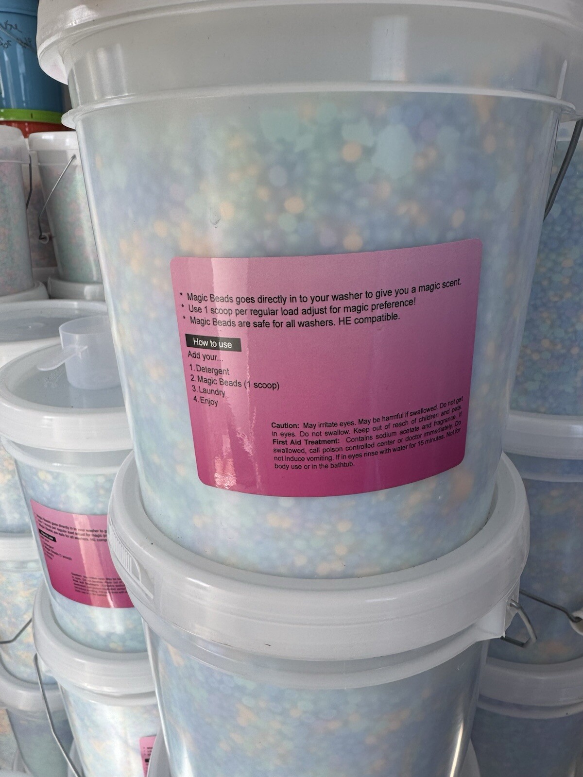 Laundry Beads. 3 Different Scents Available. Fresh. Cotton. Lavender( 5 Pounds) gallery