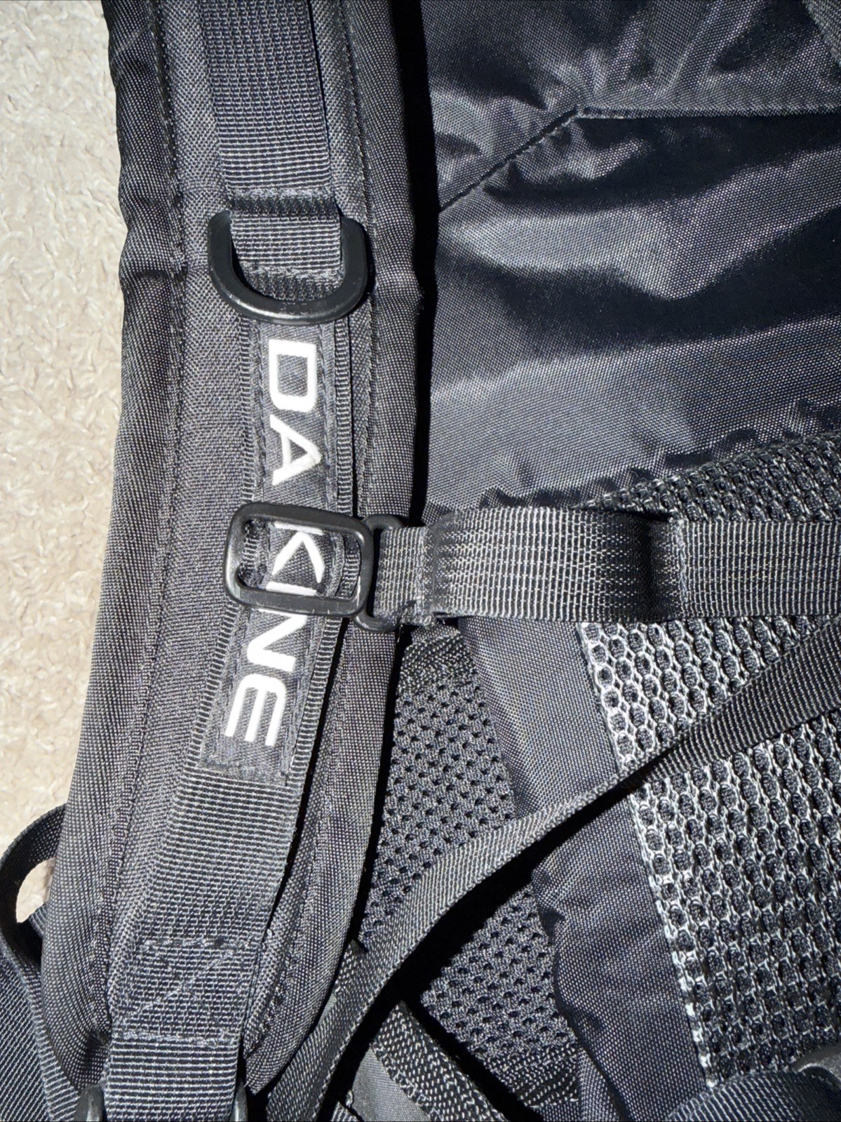 Dakine Heli Pack Hiking Trail Backpack - Gray/Yellow 5